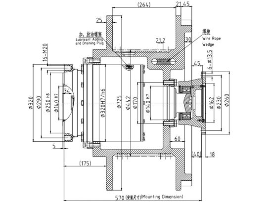 卷揚減速機JQL320A