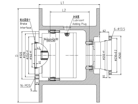 卷揚減速機(jī)JQL280